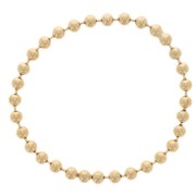 Bague fine chaîne maille boule 1.5 mm Taille 56-58 en Gold filled (or laminé) x1