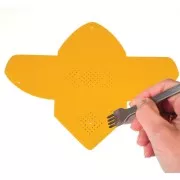 Perforateurs 2 et 6 dents pour cuir et pâte Fimo effet cuir x2