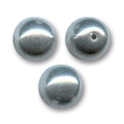 Perles en verre tchèque rondes 12 mm Labrador x5|raw }}