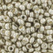 Perles rocailles Preciosa  9/0 2.5 mm - Argenté x20g