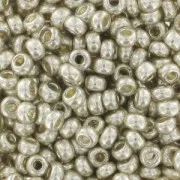 Perles rocailles Preciosa  9/0 2.5 mm - Argenté x20g