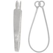 Attache anneau 26 mm en Argent 925 x1|raw }}