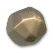 Ronde facettée 20 mm Bronze Mat|raw }}