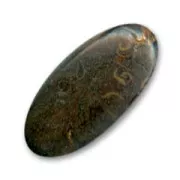 Olive bonbon 41x20 mm imitation bois x1