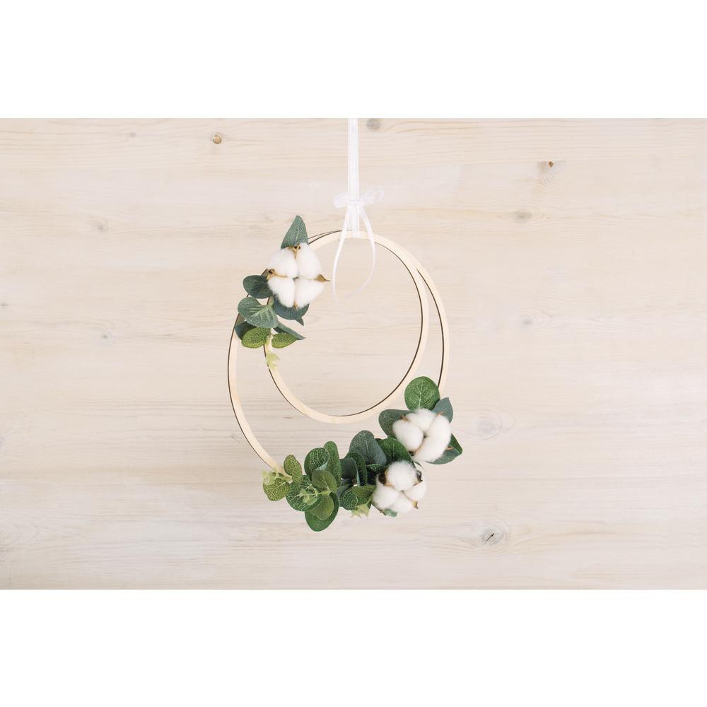 Lot De Cercles En Bois Avec 1 Trou – Diamètres 1 à 60 Cm – Décoration Table, Bricolage – Neuf