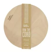 Plateau rond en bois naturel Kesi Art 15 cm pour macramé - Naturel x1