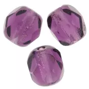 Facettes 6 mm Amethyst x25