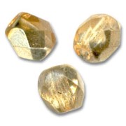 Facettes 3 mm Crystal Gold Topaz x50
