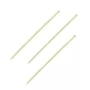 Clous tête plate 50x0.4 mm Gold filled (or laminé) x10