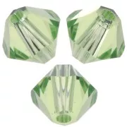Toupies en cristal PureCrystal 5328 8 mm Peridot x6