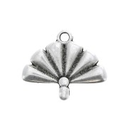 Cymbal - Embout pour tissage de perles Rocaille Miyuki 8/0 15mm Sitia Arg Vieil x1