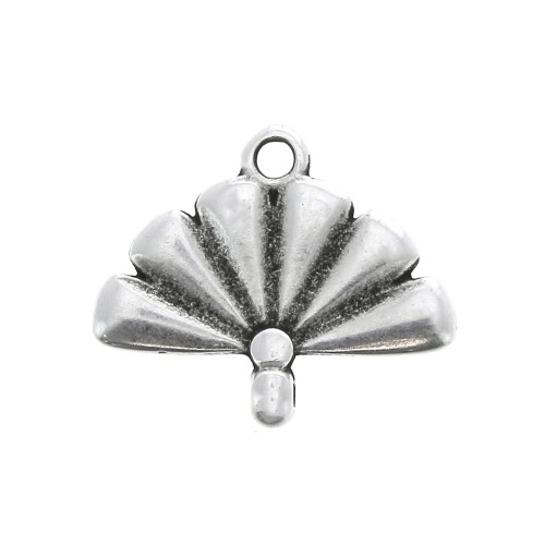 Cymbal - Embout pour tissage de perles Rocaille Miyuki 8/0 15mm Sitia Arg Vieil x1