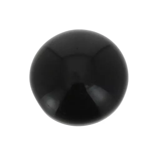 Cabochon rond 10 mm Black Onyx x1