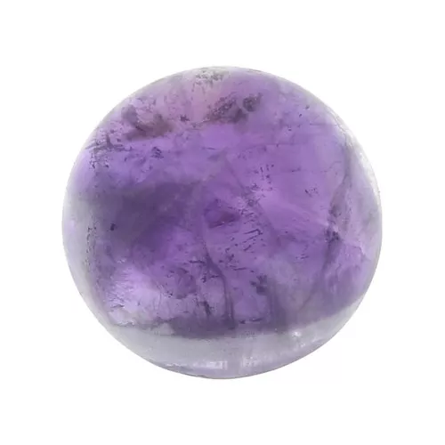 Cabochon rond 12 mm Améthyste x1