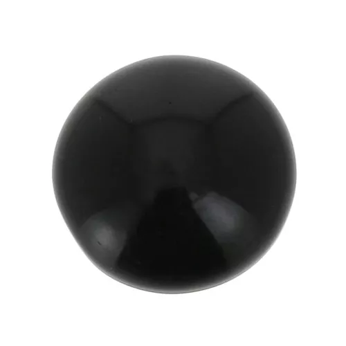 Cabochon rond 12 mm Black Onyx x1