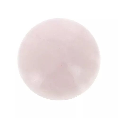 Cabochon rond 12 mm Quartz Rose x1