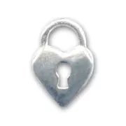 Breloque cadenas 11 mm en Argent 925 x1
