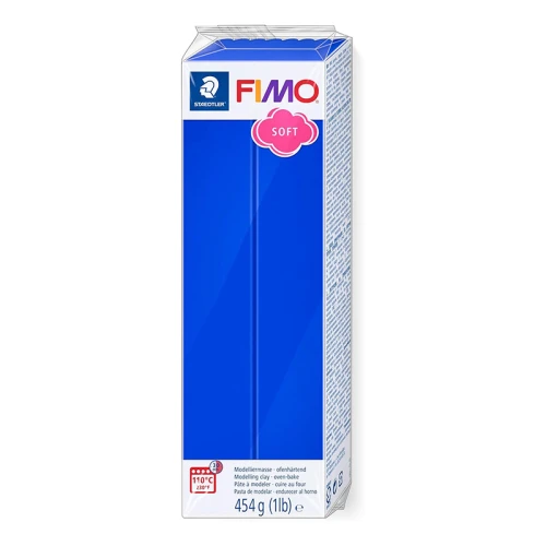 Pâte Fimo Soft 454gr Bleu Brillant (n°33)