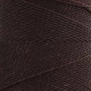 Bobine de fil ciré Linhasita pour micro macramé 1 mm - Café (496) x168m