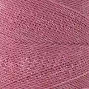 Bobine de fil ciré Linhasita pour micro macramé 1 mm - Dusty Rose (962) x168m