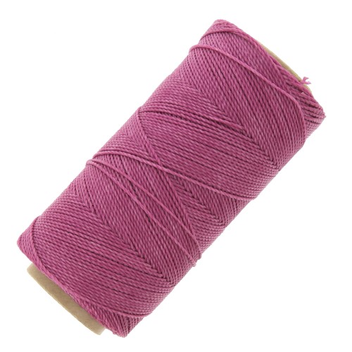 Bobine de fil ciré Linhasita pour micro macramé 1 mm - Light Orchid (903) x168m