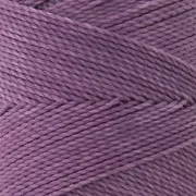 Bobine de fil ciré Linhasita pour micro macramé 1 mm - Lilas Antique (236) x168m