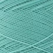 Bobine de fil ciré Linhasita pour micro macramé 0.5 mm - Bleu givré (231) x335m