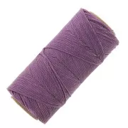 Bobine de fil ciré Linhasita pour micro macramé 0.5 mm - Lilas Antique (236) x335m