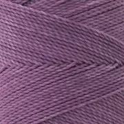 Bobine de fil ciré Linhasita pour micro macramé 0.5 mm - Lilas Antique (236) x335m