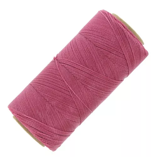 Bobine de fil ciré Linhasita pour micro macramé 0.5 mm - Orchid (323) x335m