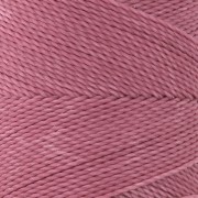 Bobine de fil ciré Linhasita pour micro macramé 0.5 mm - Dusty Rose (962) x335m