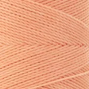 Bobine de fil ciré Linhasita pour micro macramé 0.5 mm - Mandarine (238) x335m