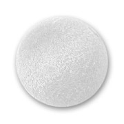 Rondes duvetées 14 mm Blanc x6|raw }}