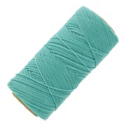 Bobine de fil ciré Linhasita pour micro macramé 0.75 mm - Bleu givré (231) x228m|raw }}