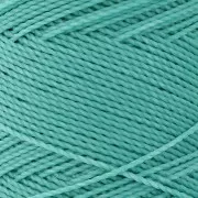 Bobine de fil ciré Linhasita pour micro macramé 0.75 mm - Bleu givré (231) x228m