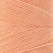 Bobine de fil ciré Linhasita pour micro macramé 0.75 mm - Mandarine (238) x228m