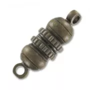 Fermoir aimanté 16x6 mm bronze x1