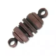 Fermoir aimanté 16x6 mm cuivré vieilli x1