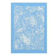 Silk Screen Moiko pour Pâte polymère 74x105 mm Motif Feuillage Tropical 12.02|raw }}