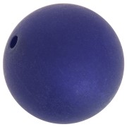 Perle ronde Polaris Dépolie 12 mm Dark Indigo x1|raw }}