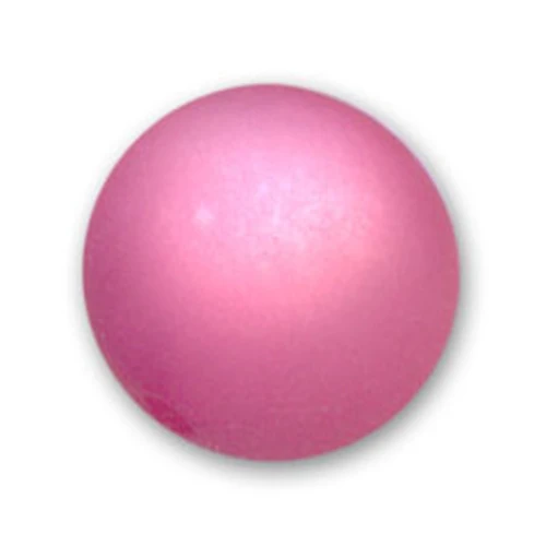Perle ronde Polaris Dépolie 8 mm Rose x1