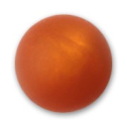 Perle ronde Polaris Dépolie 20 mm Crystal Copper x1