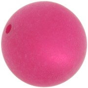 Perle ronde Polaris Dépolie 20 mm Fuchsia x1|raw }}