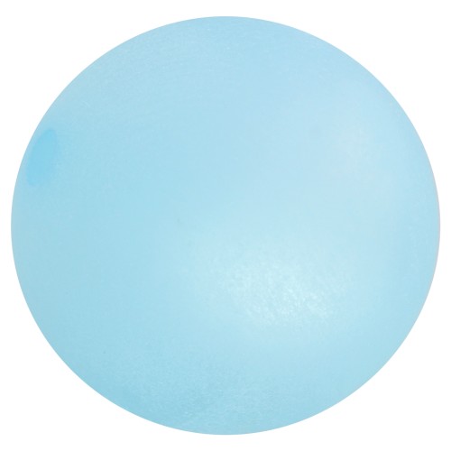 Perle ronde Polaris Dépolie 16 mm Aquamarine x1