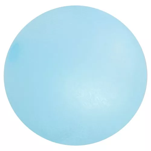 Perle ronde Polaris Dépolie 16 mm Aquamarine x1