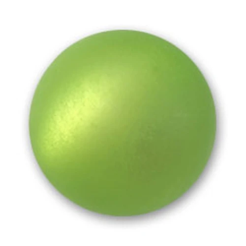Perle ronde Polaris Dépolie 16 mm Peridot x1