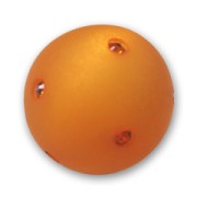 Perle ronde strass Polaris 16 mm Topaz x1|raw }}