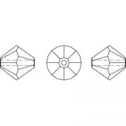 Toupies en cristal PureCrystal 5328 2.5 mm - Crystal Silver Shade x50