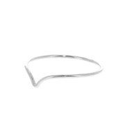 Bague chevron en Argent 925 Taille 49 x1