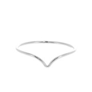 Bague chevron en Argent 925 Taille 54 x1|raw }}